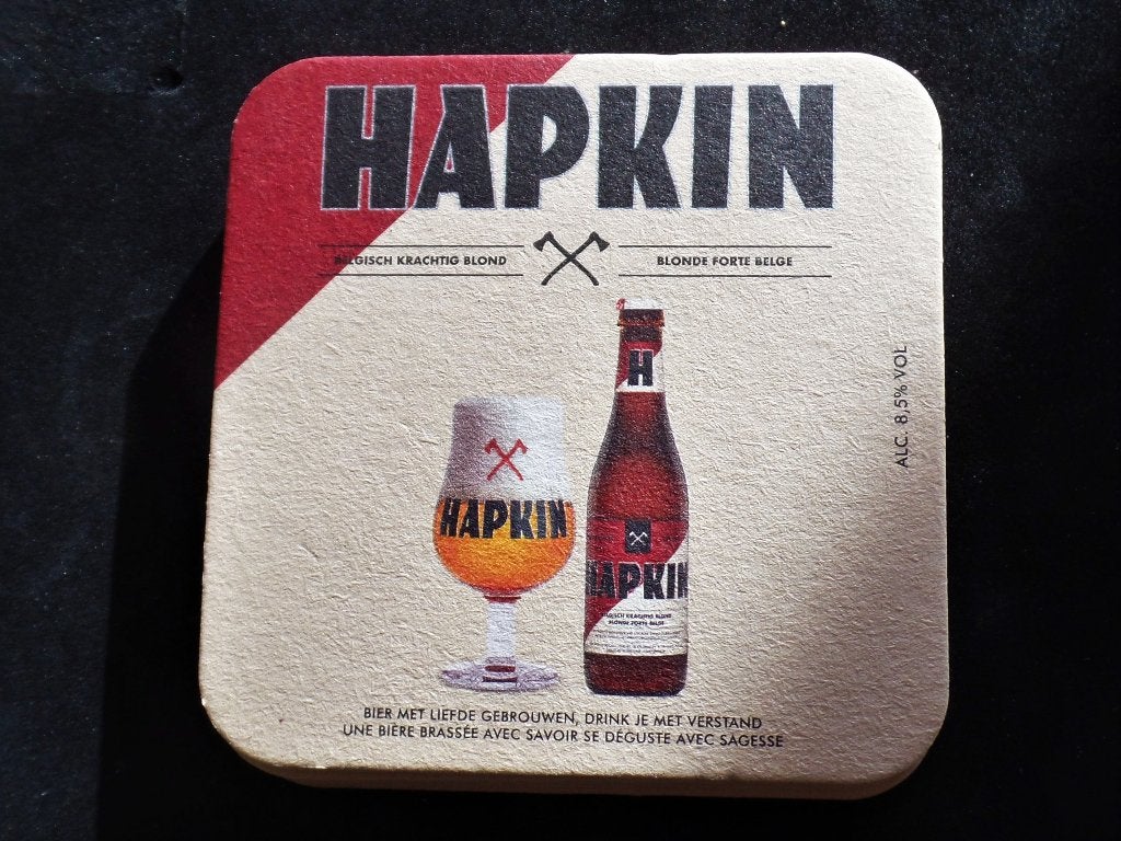 bierviltjes van Hapkin, Ophalen of Verzenden, Nieuw, Viltje(s)