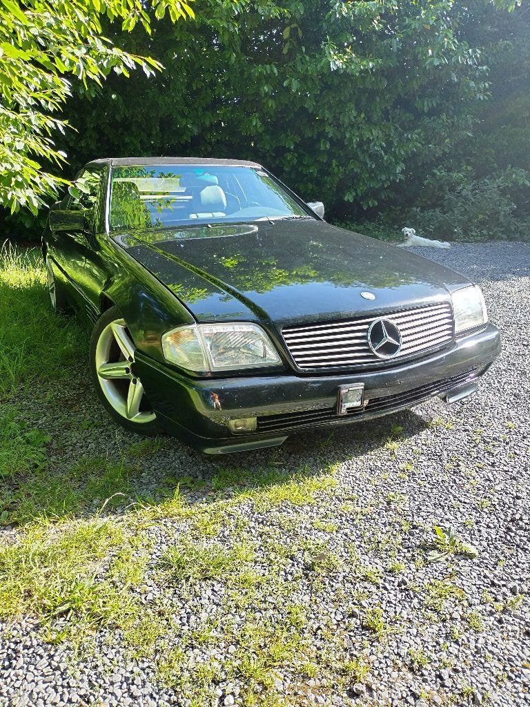 Mercedes 300SL, Automaat, Cabriolet, Zwart, Leder