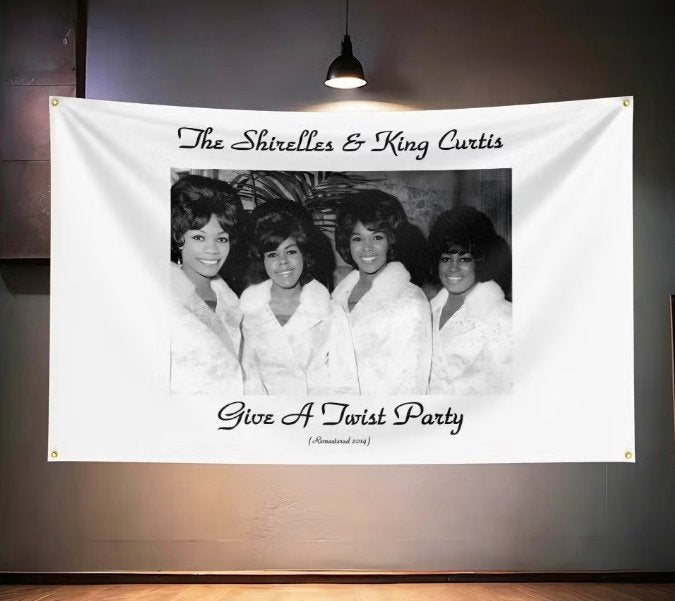Grote vlaggen The Shirelles (150x90cm), Ophalen of Verzenden, Nieuw