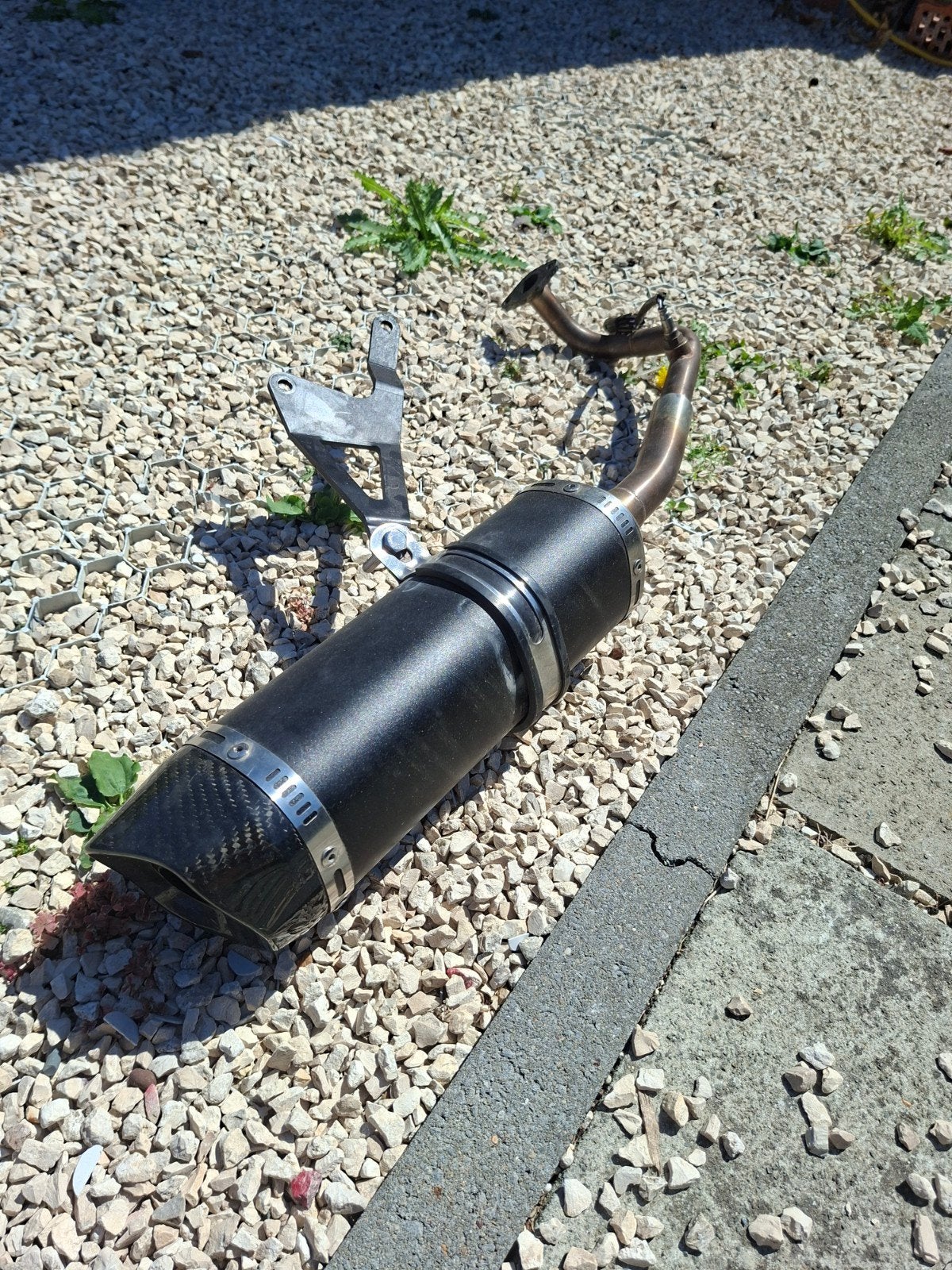 sportuitlaat gy6 chinese scooter, Fietsen en Brommers, Ophalen of Verzenden, Gebruikt, Uitlaat