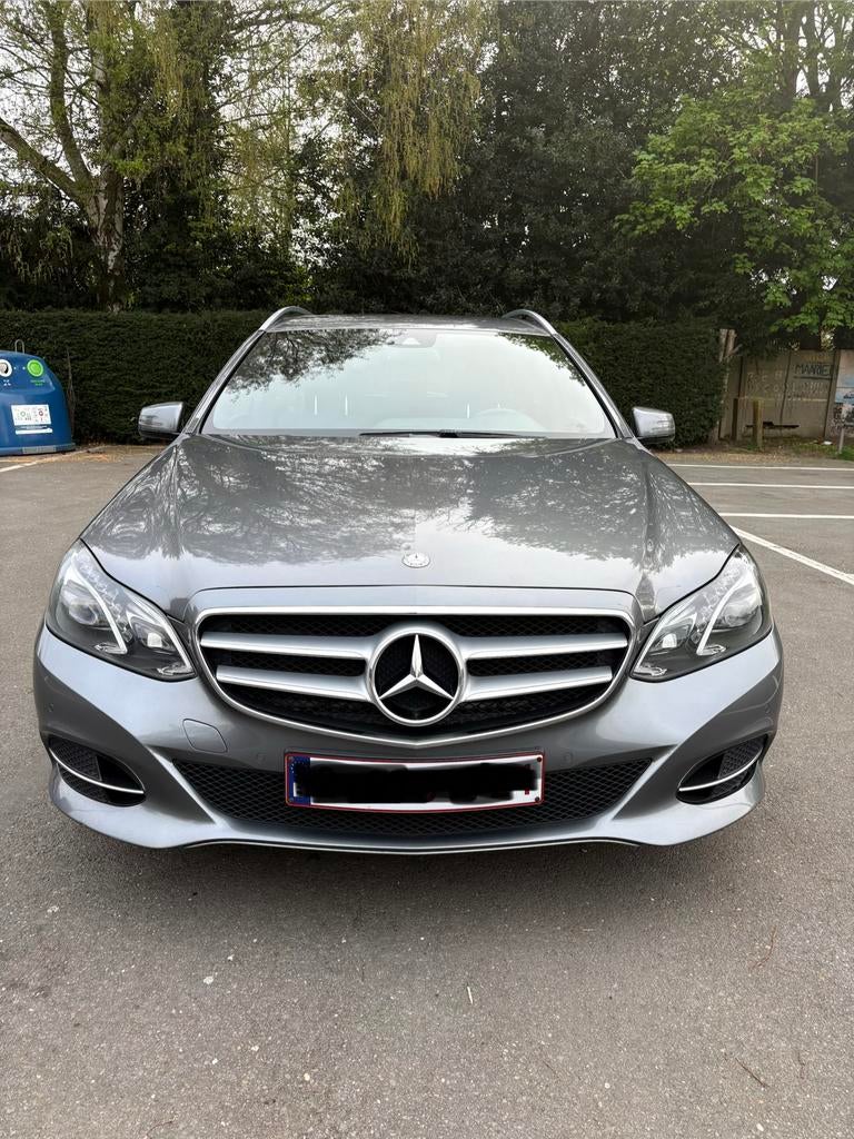 Mercedes E 220 CDI Automaat 2016 – 214.xxxkm – Top staat, Auto's, Automaat, Leder en Stof, 5 deurs, Particulier