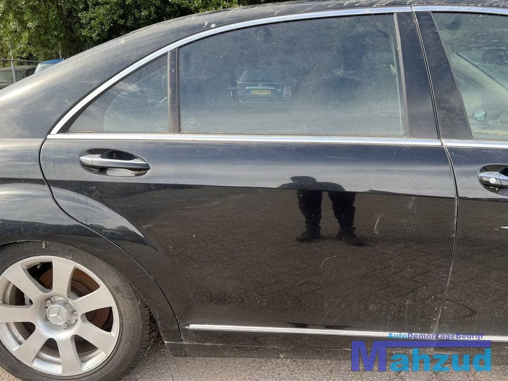 MERCEDES S KLASSE W221 ZWART C197 Rechts achter deur 2005-20, Auto-onderdelen, Carrosserie, Deur, Mercedes-Benz, Achter, Rechts