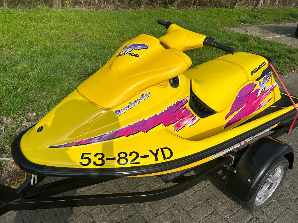 Seadoo waterscooter, Watersport en Boten, Jetski's en Waterscooters, Ophalen, Zo goed als nieuw, Benzine, 70 tot 120 pk