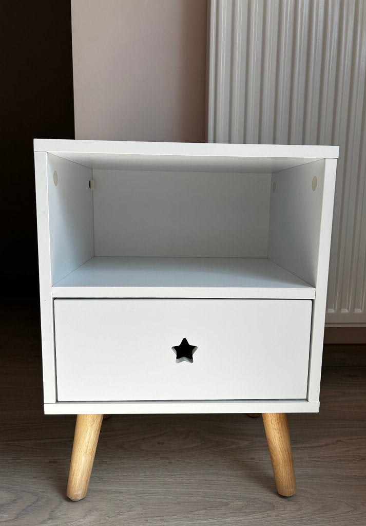 Table de chevet blanche pour enfant - Maisons du Monde, Enlèvement, Utilisé, Table