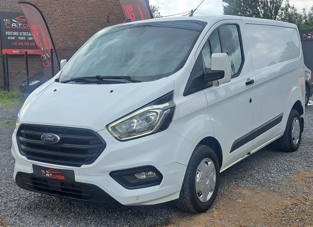 Ford Transit Custom 2.0 TDCi L1H1-3 Plaatsen -BTW aftrekbaar, Auto's, Voorwielaandrijving, Euro 6, Bedrijf, Ford