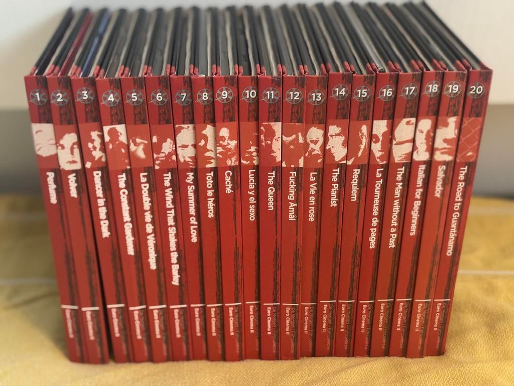 De Morgen Euro Cinema filmcollectie – 20 DVD’s, Cd's en Dvd's, Ophalen, Zo goed als nieuw
