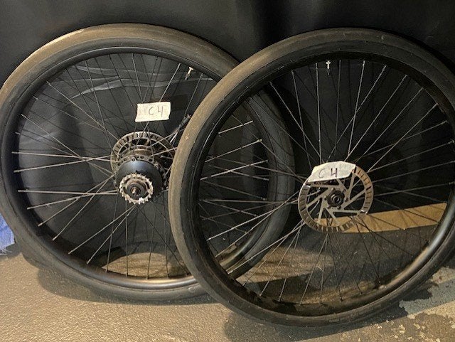 Roues avant complètes pour cowboy c1 c 2 c 3 c 4, Enlèvement, Comme neuf