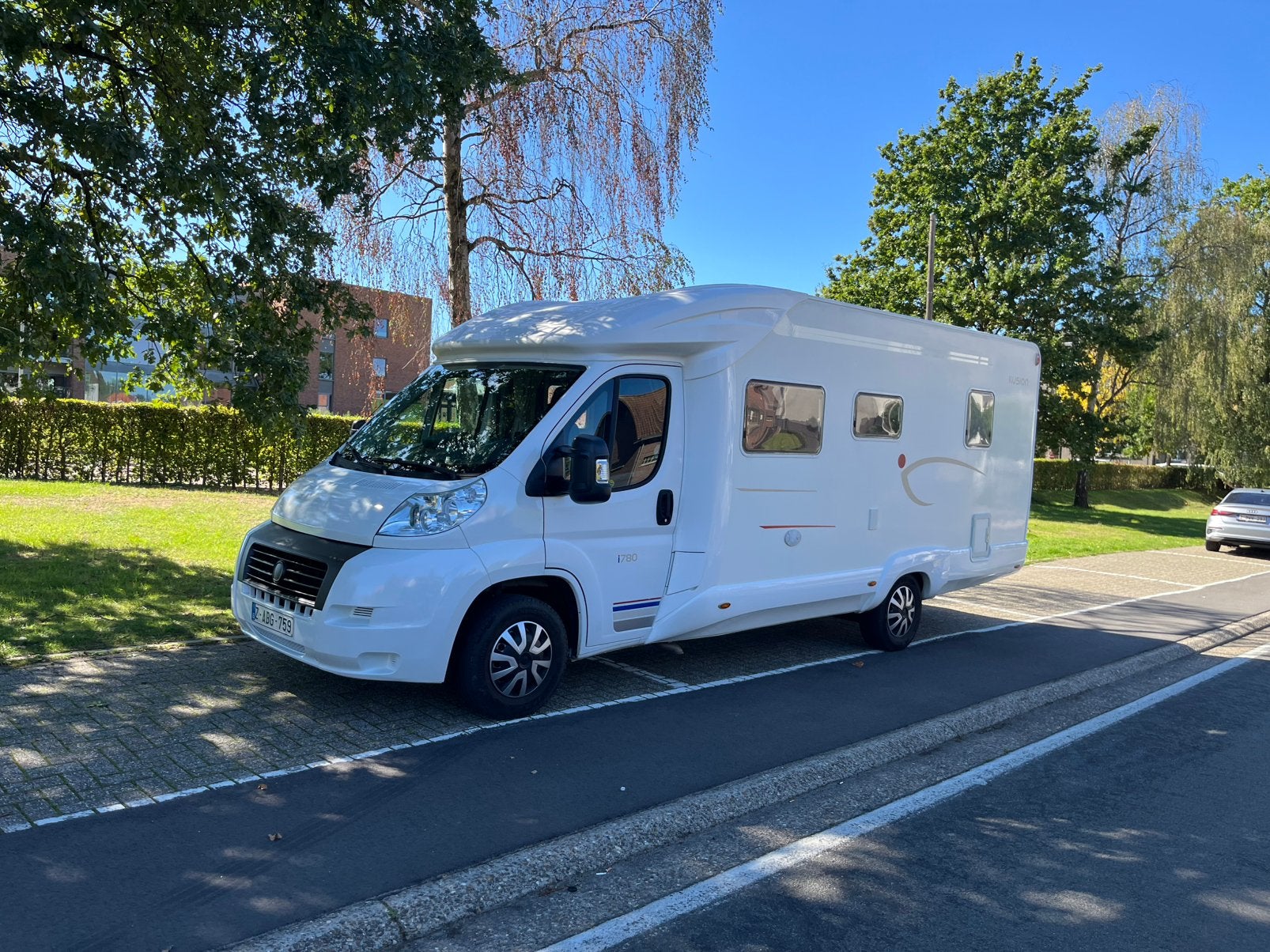 Halfintegraal mobilhome, Particulier, Fiat