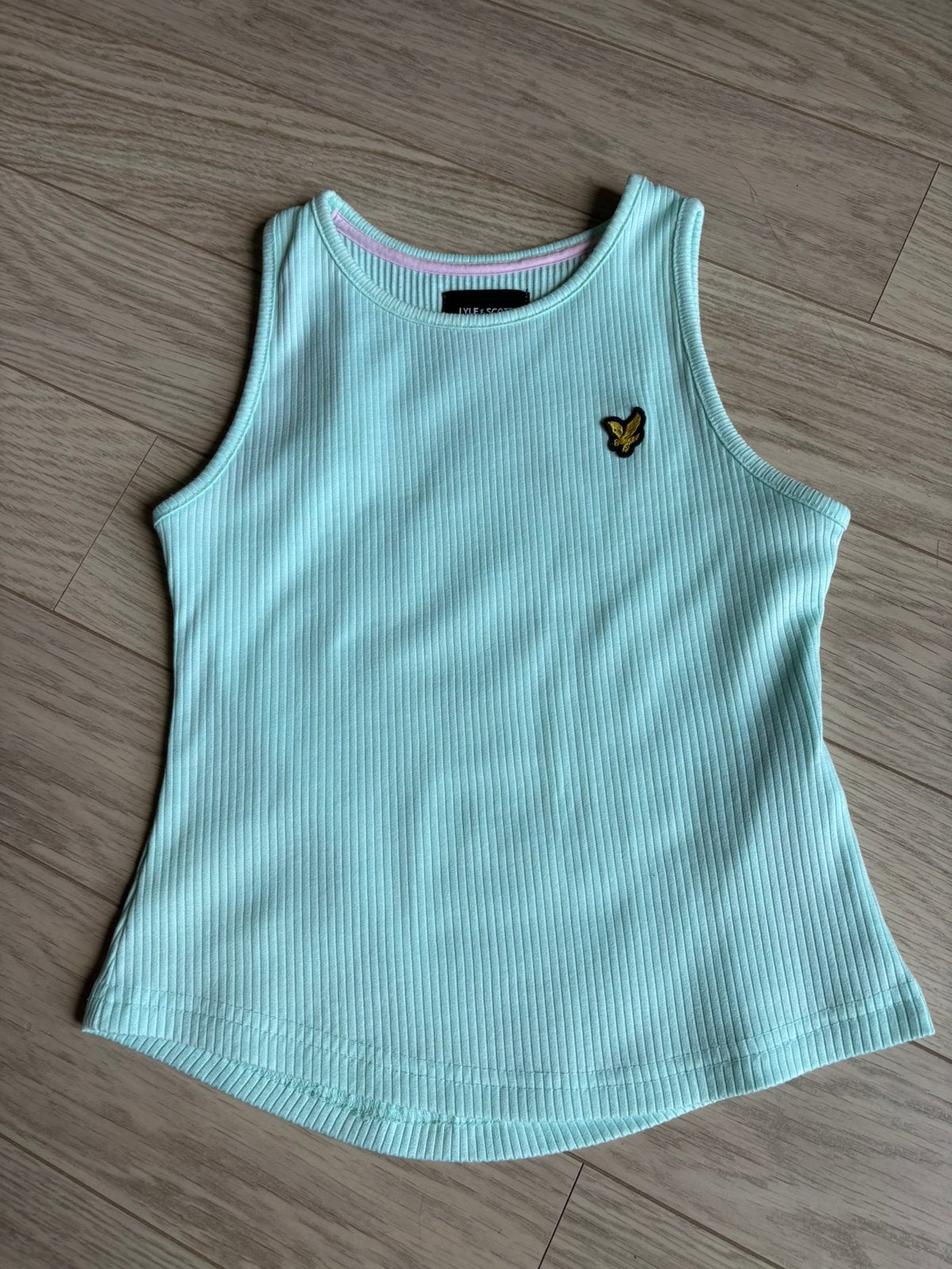 Mintgroen topje Lyle&Scott, Kinderen en Baby's, Verzenden, Gebruikt, Meisje, Shirt of Longsleeve