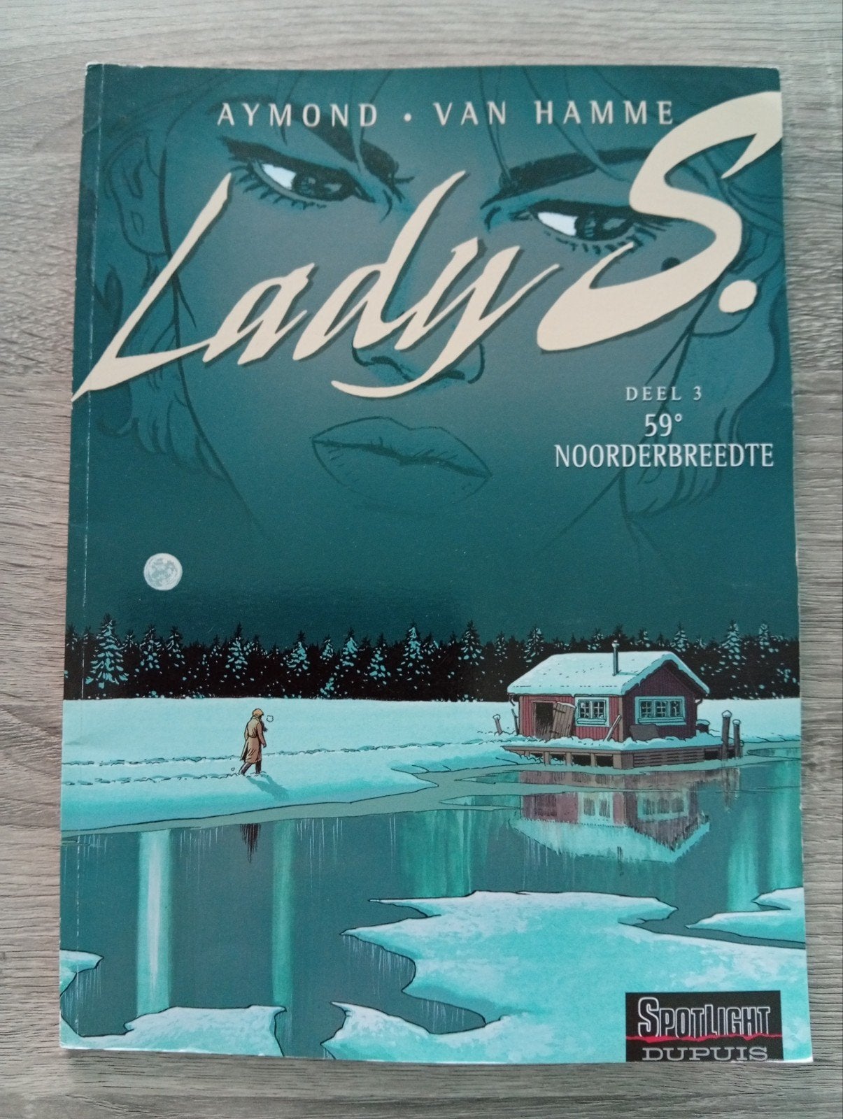 bande de latitude 59 nord de Lady, Enlèvement ou Envoi, Une BD, Jean van Hamme, Utilisé