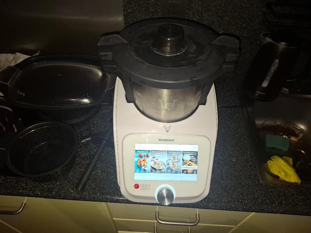 Monsieur cuisine connecté, 4 litres ou plus, Enlèvement, Comme neuf, 3 vitesses ou plus