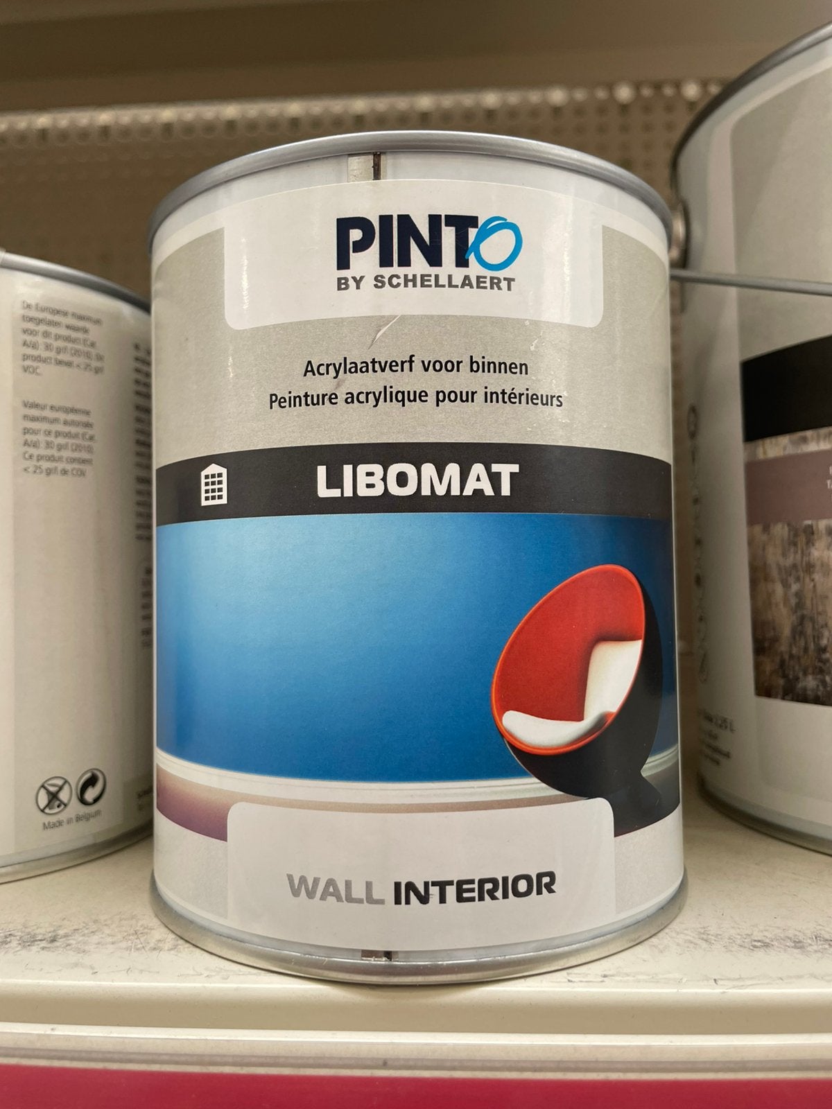 Libomat, peinture acrylique à l'intérieur, Bricolage & Construction, Moins de 5 litres, Comme neuf, Enlèvement, Peinture