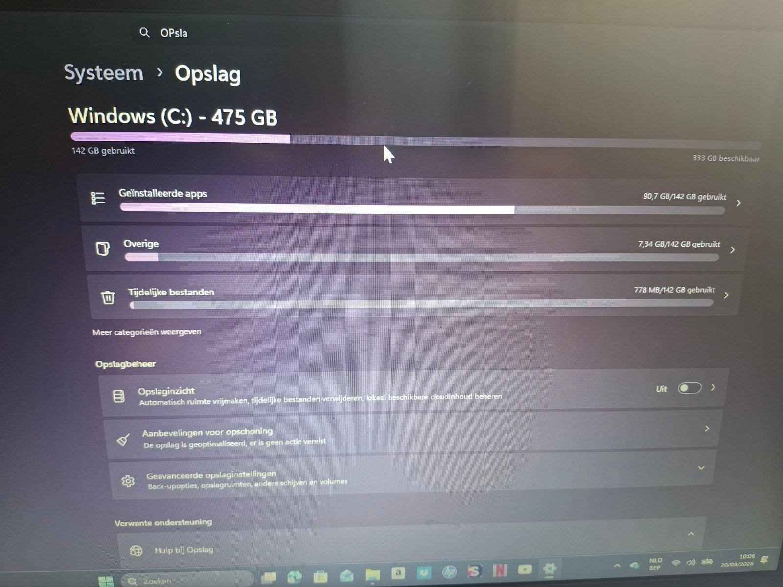 hp laptop, Computers en Software, Ophalen