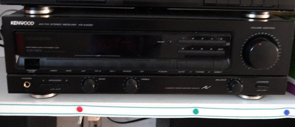 Chaîne HiFi, JVC, Deck cassettes ou Lecteur-enregistreur de cassettes, Enlèvement, Utilisé