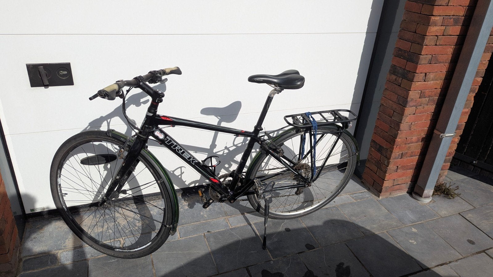 Nette Trek FX  fiets / herenfiets, Fietsen en Brommers, Gebruikt, Velgrem, Handrem, Trek