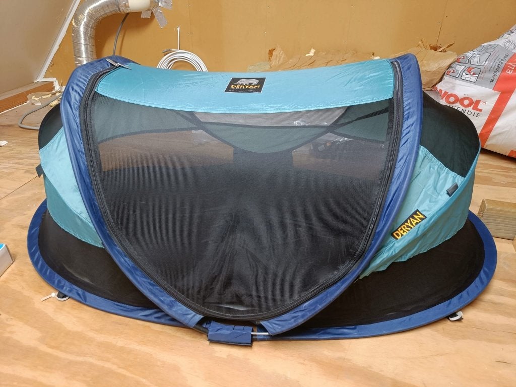 Deryan tent, Kinderen en Baby's, Ophalen, Zo goed als nieuw, Reisbedje