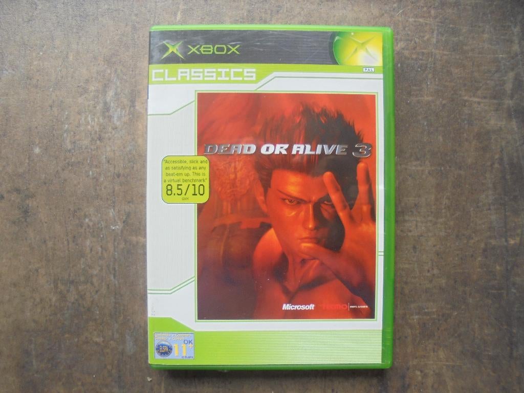 Dead Or Alive 3 voor XBOX Original (zie foto's), Games en Spelcomputers, Gebruikt, Vechten, Verzenden, 2 spelers