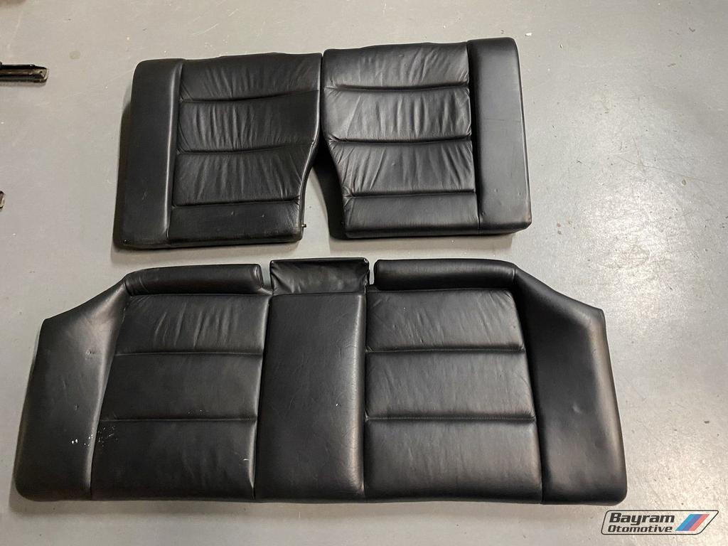 Bmw E36 compact achterbank delen zwart leder 3-serie interie, Auto-onderdelen, Gebruikt, -, -, Ophalen of Verzenden