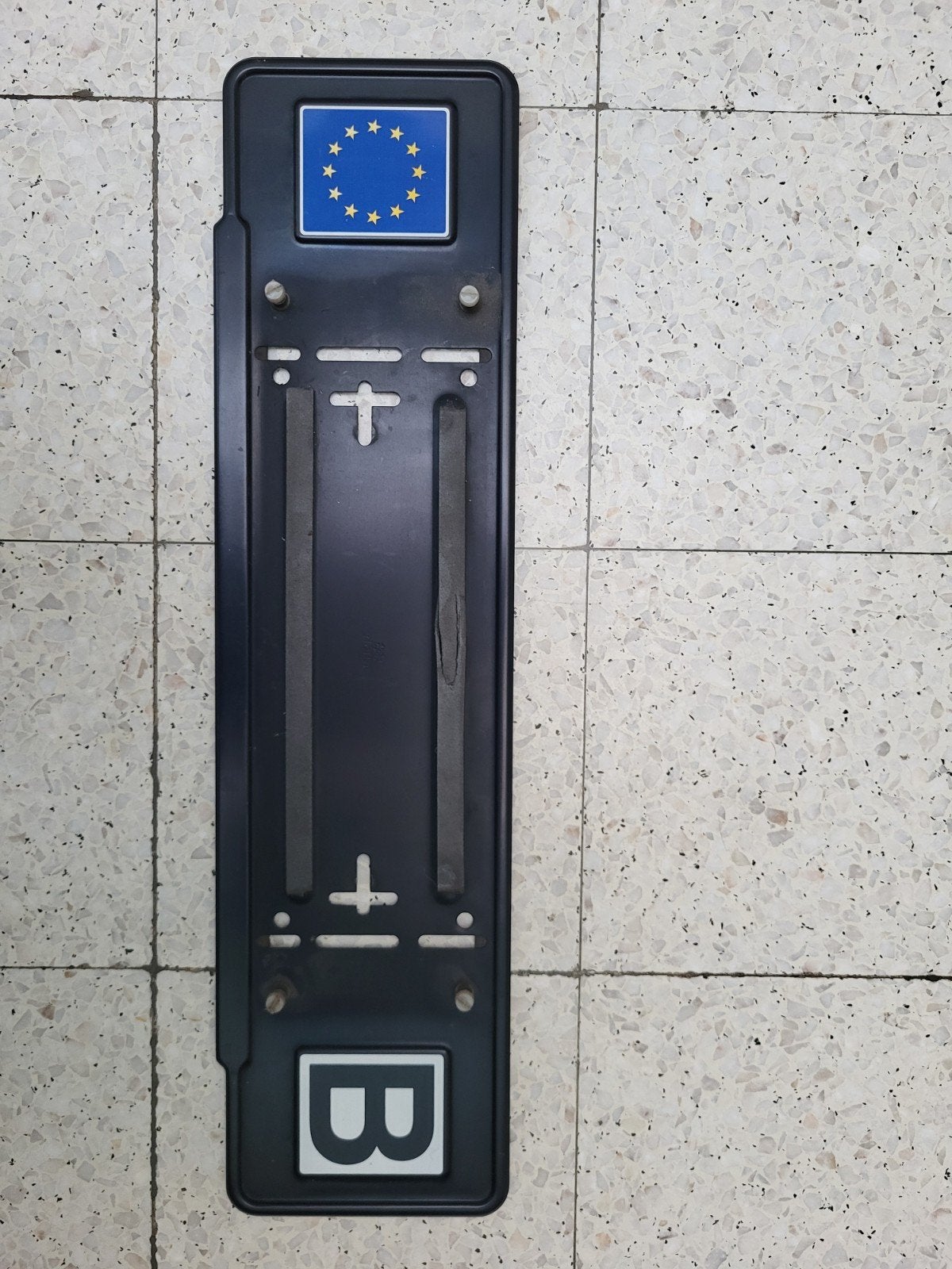 porte plaque auto, pour plaque longueur 35cm, Enlèvement ou Envoi, Comme neuf