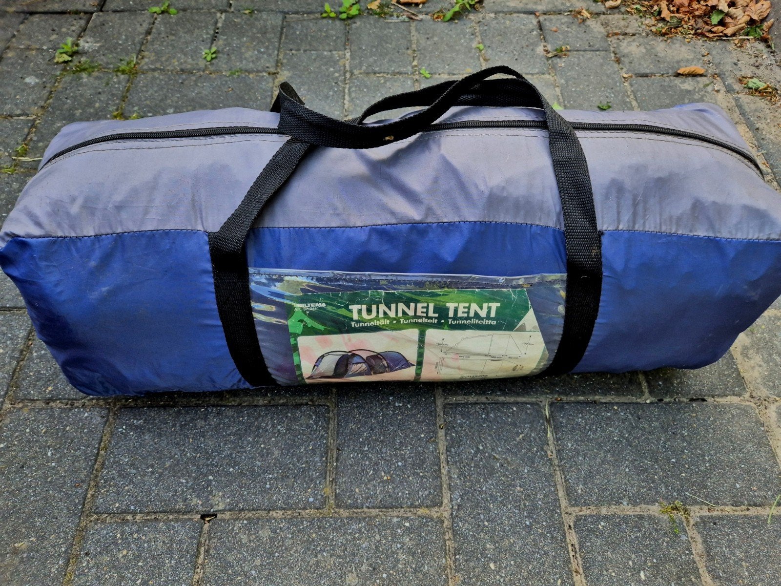 Tunnel tent, Ophalen of Verzenden, Zo goed als nieuw, Tot en met 4
