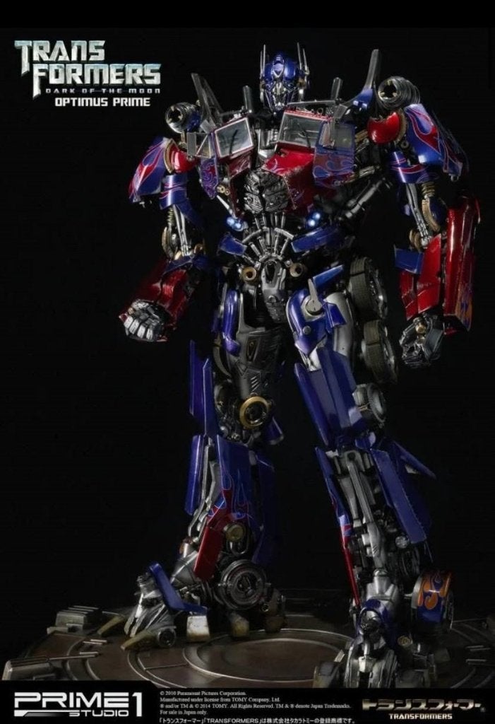 Prime 1 studio transformers DOTM optimus prime statue, Collections, Autres générations, Enlèvement ou Envoi, Comme neuf, Autobots