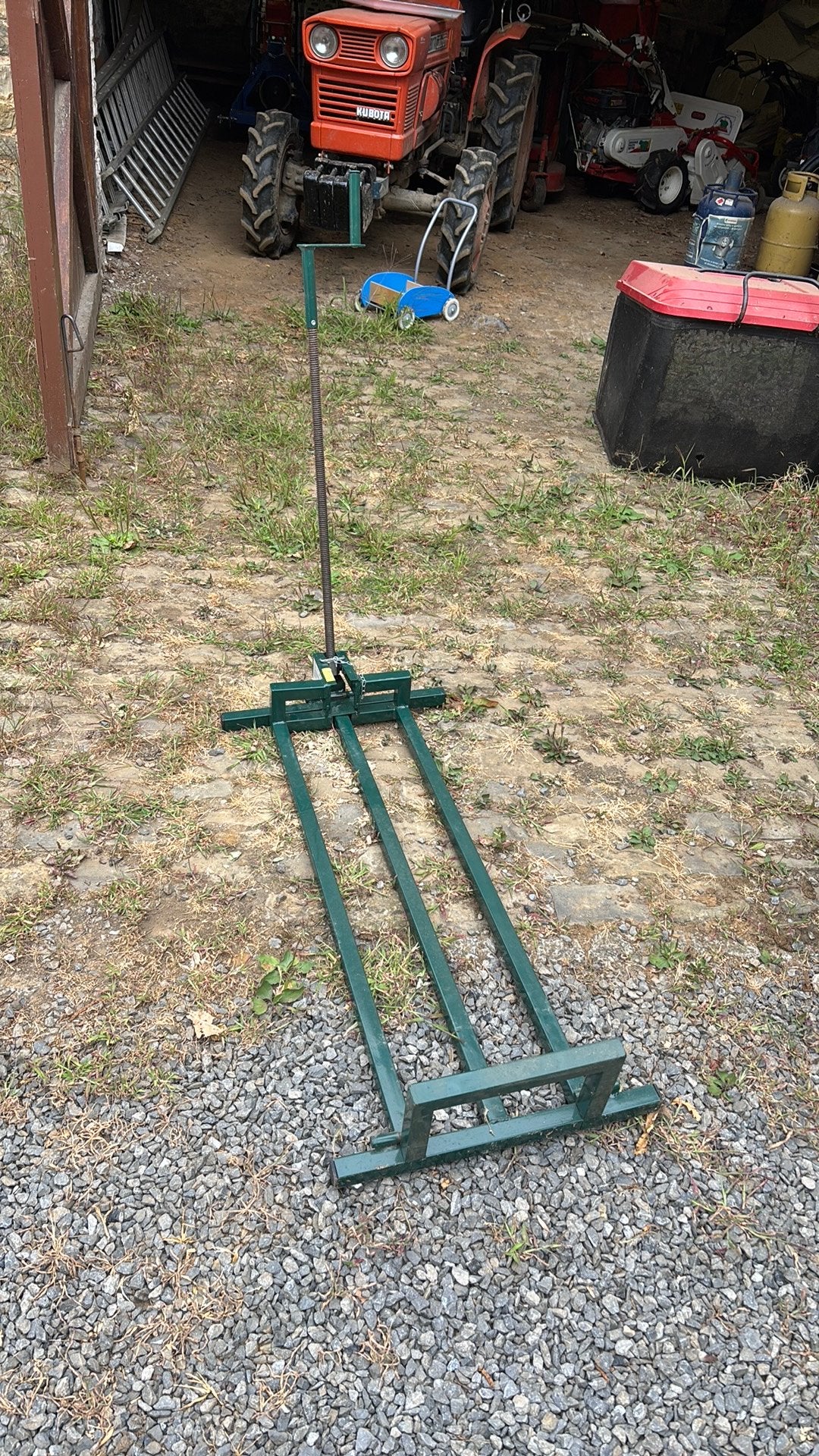 Cric tracteur tondeuse, Jardin & Terrasse, Tondeuses autoportées, Enlèvement, Utilisé