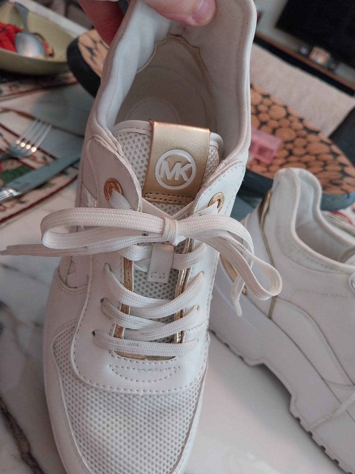 MICHAEL KORS ORIGINELE SNEAKERS MAAT 7  OF 38, Kleding | Dames, Ophalen of Verzenden, Sneakers