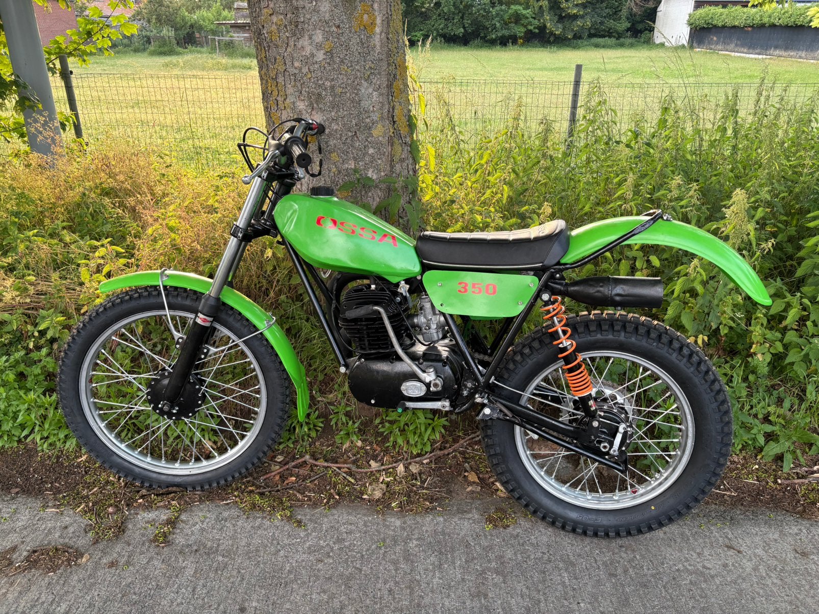 Ossa 350 2 takt trail, Ophalen, 1 cilinder, 12 t/m 35 kW