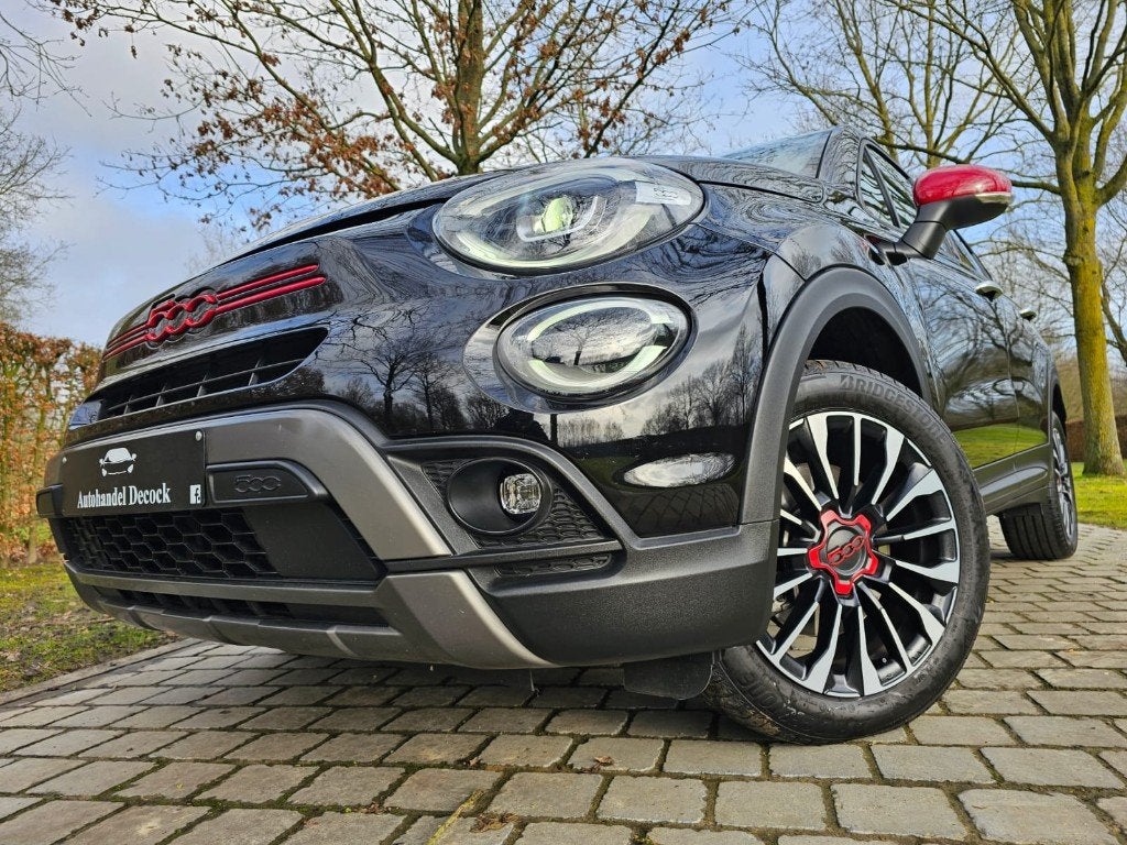 Fiat 500x 500 X DOLCE VITA RED | CABRIO | CAMERA | AUTOMAAT, Cuir, Achat, Euro 6, Entreprise