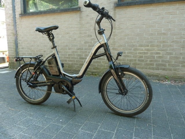 Flyer Pluto, elektrische vouwfiets, Versnellingen, Zo goed als nieuw, Totaal opvouwbaar, Schijfrem