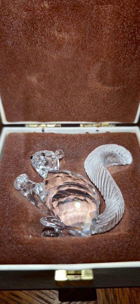 Swarovski Crystal Society Écureuil 1997, Enlèvement ou Envoi, Utilisé, Figurine