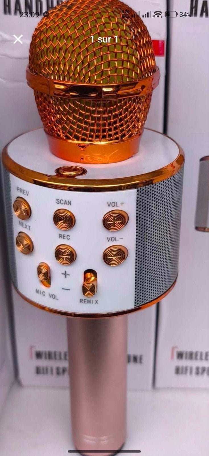 Microfoon, Ophalen