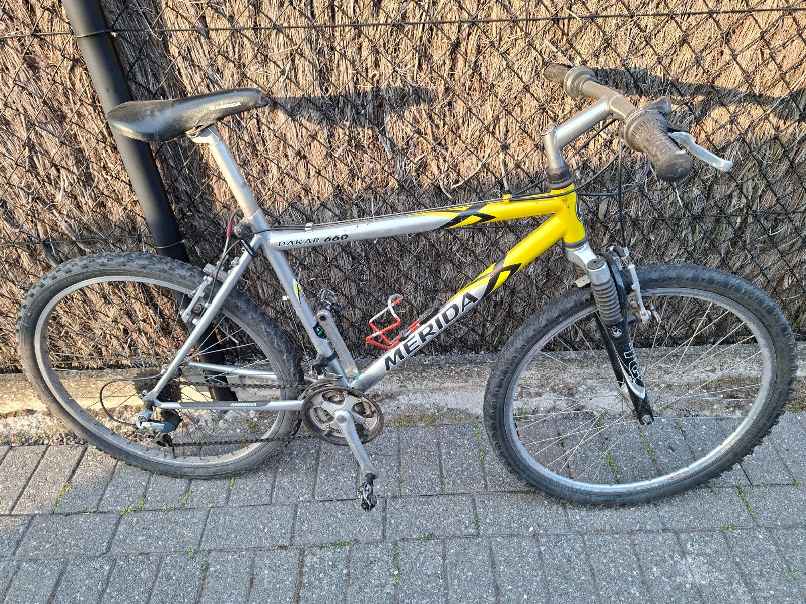 Mtb fiets, Ophalen