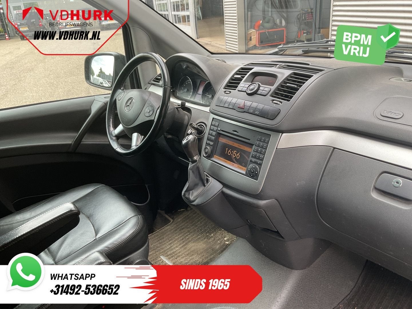 Mercedes-Benz Vito 116 CDI Aut. DC Dubbel Cabine MARGE EXPOR, Autos, Camionnettes & Utilitaires, Electronic Stability Program (ESP)