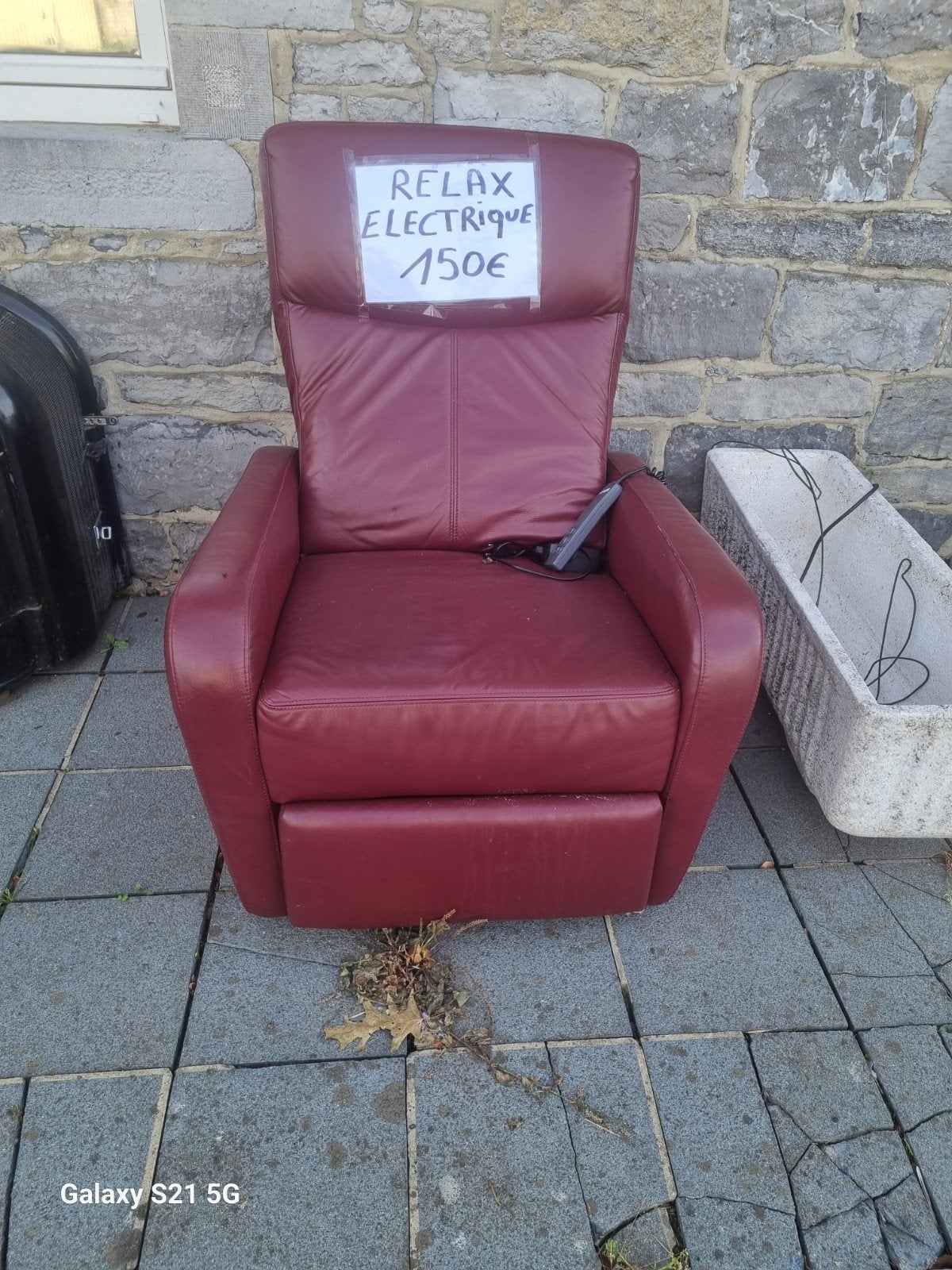 divant électrique, Maison & Meubles, Canapés | Sofas & Chaises Longues, Enlèvement ou Envoi
