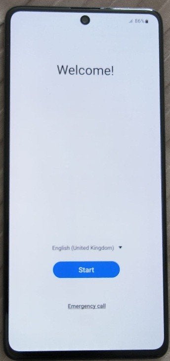 Samsung Galaxy A71- 128GB (incl. transparant hoesje & lader), Comme neuf, Enlèvement, Sans abonnement, Sans simlock