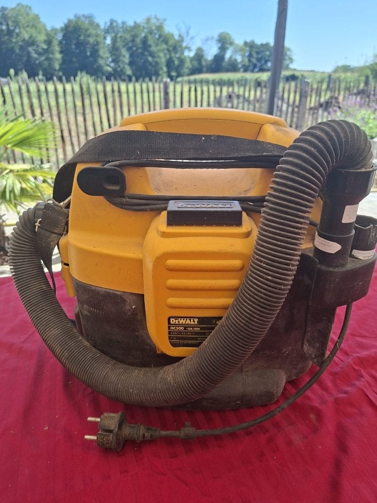 DeWalt DC500 bouwstofzuiger, Ophalen of Verzenden, Zo goed als nieuw, Overige typen