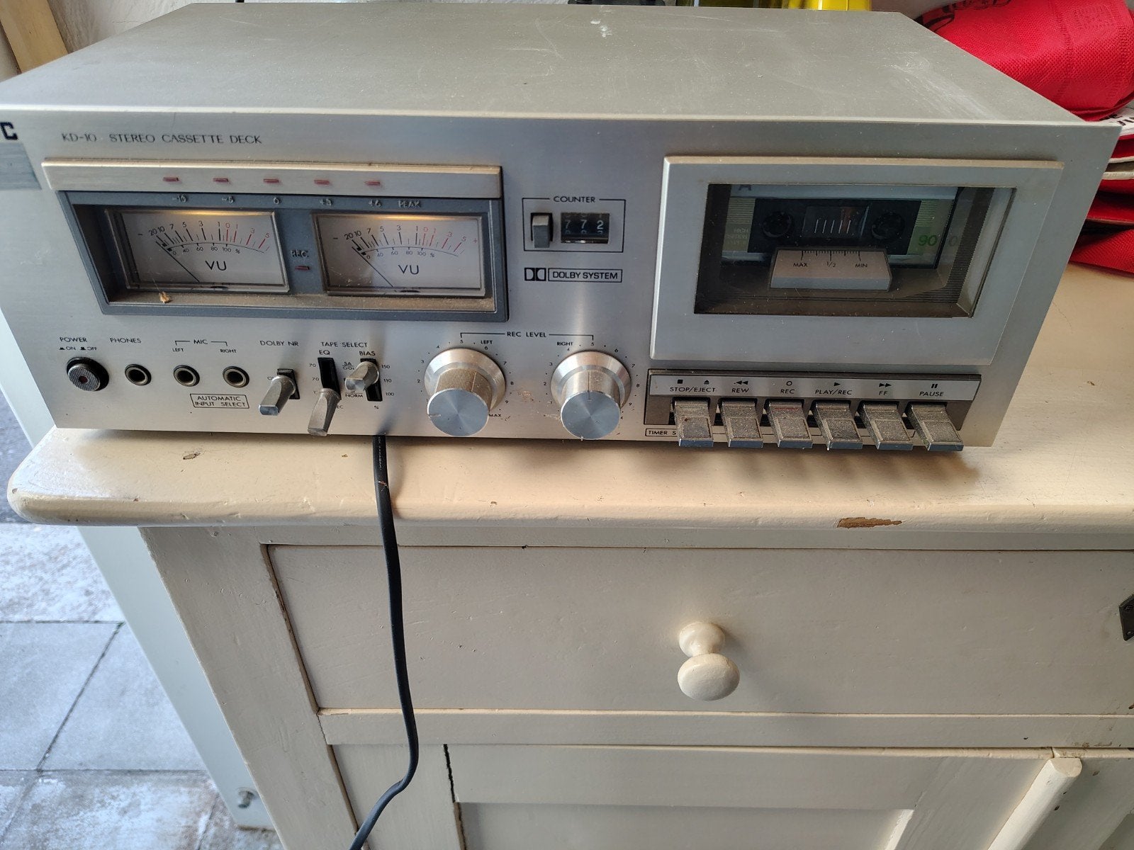 JVC stereo KD 10, Audio, Tv en Foto, Cassettedecks, Ophalen, JVC