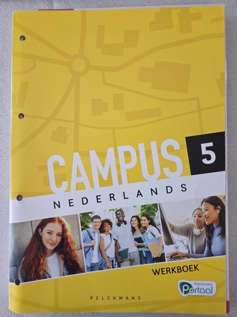 Campus Nederlands 5 werkboek, ASO, Ophalen of Verzenden, Zo goed als nieuw, Pelckmans