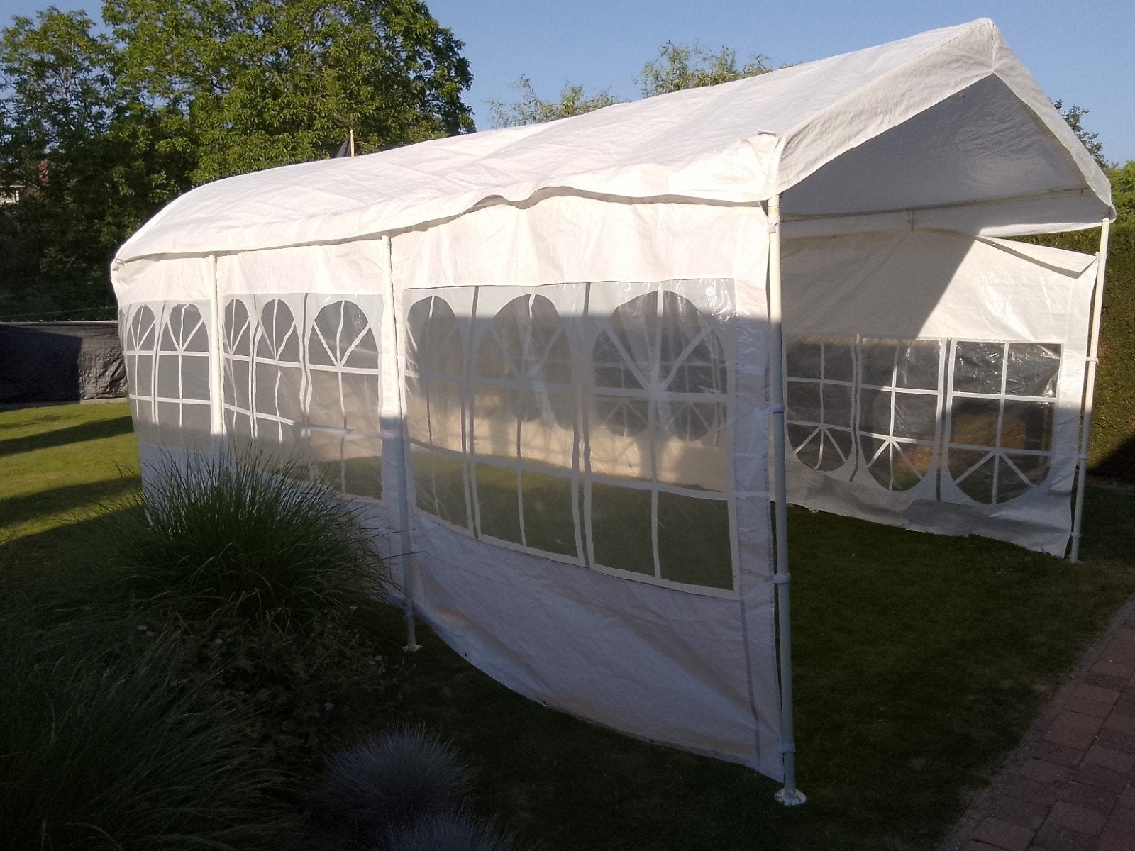 Partytent, Ophalen, Partytent