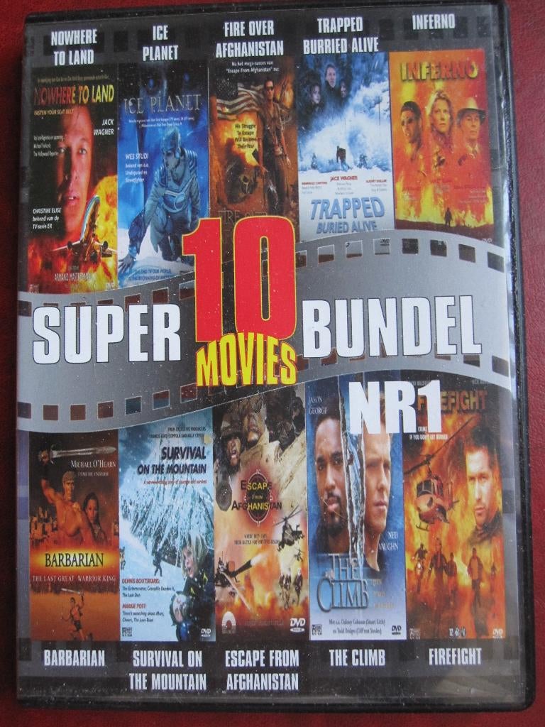 Super 10 Movies Bundel 1 (2 disc), Vanaf 16 jaar, Ophalen of Verzenden, Zo goed als nieuw, Boxset