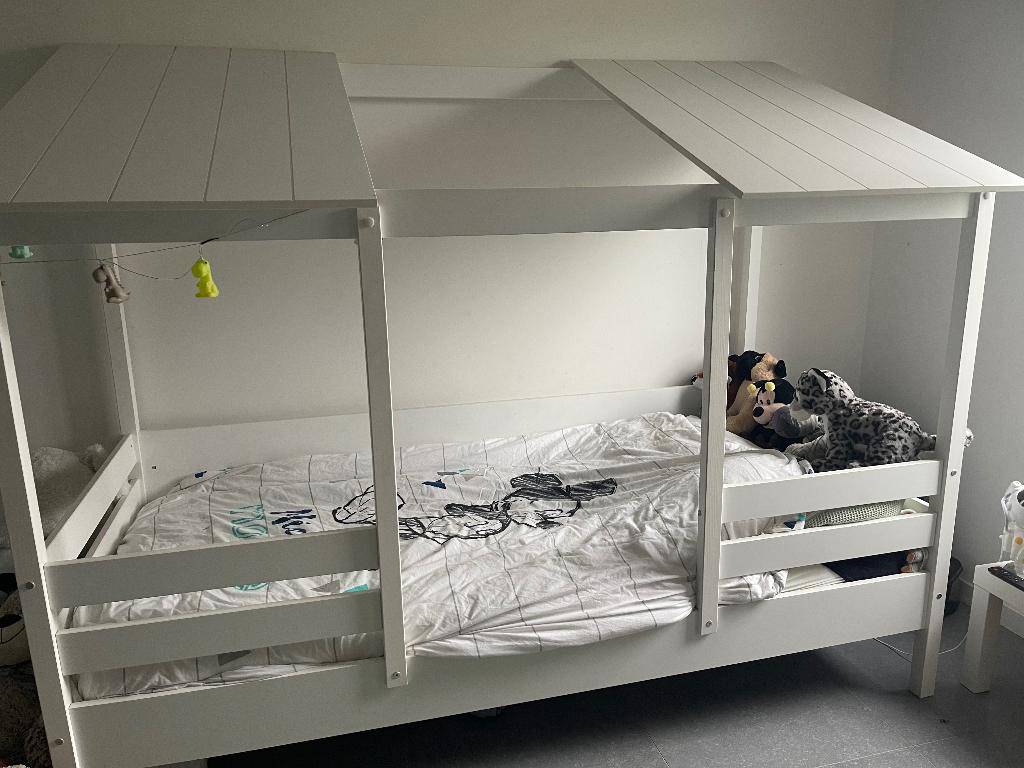 Maisonnette avec 1 lit/ascenseur, 90 cm, Enlèvement, 200 cm, Une personne