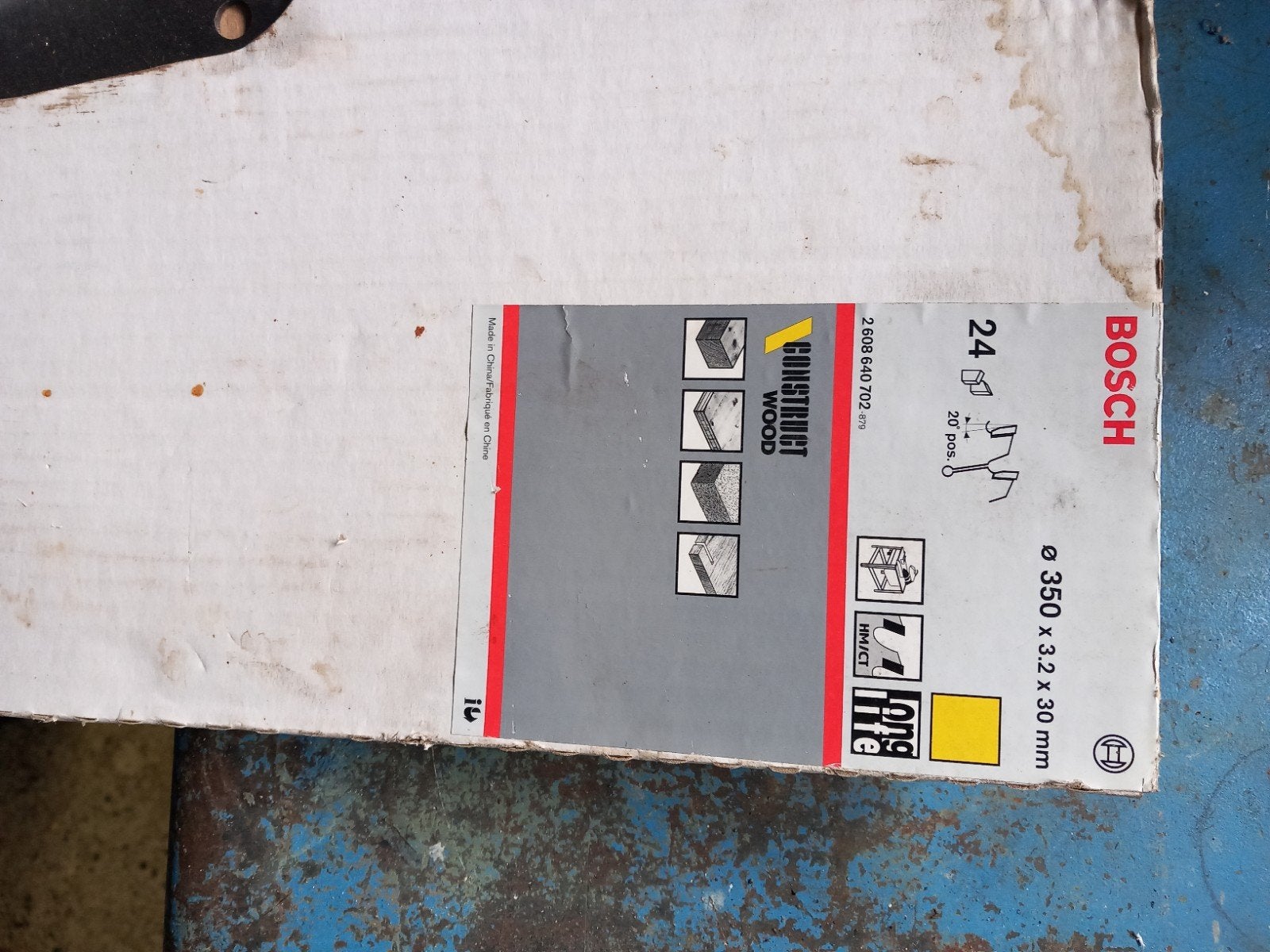 bosch zaagblad 350x3,2x30, Doe-het-zelf en Bouw, Ophalen, Nieuw, Cirkelzaag, Bosch Professional