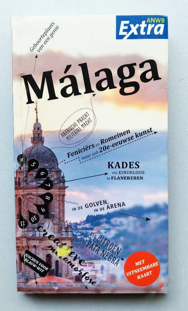 ANWB reisgids - Malaga, Livres, Guides touristiques, Enlèvement ou Envoi, Comme neuf, Vendu en Flandre, pas en Wallonnie