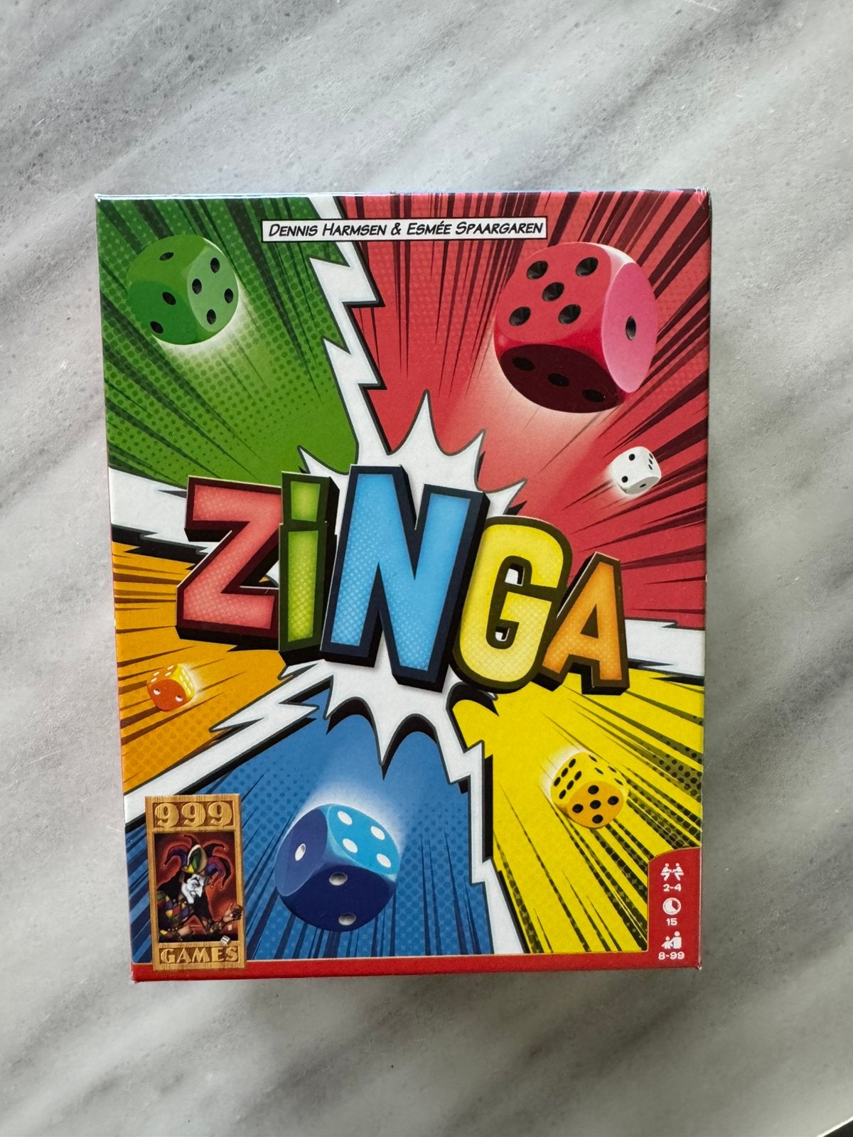 Zinga 999 Games, Hobby & Loisirs créatifs, Jeux de société | Jeux de cartes, Enlèvement, Comme neuf