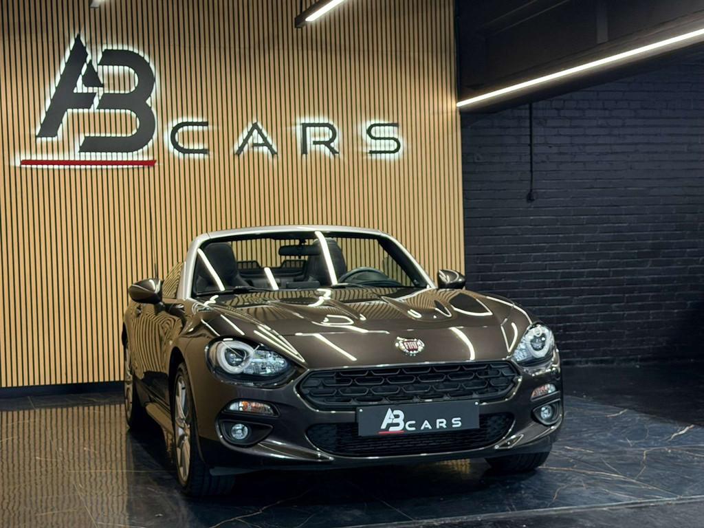 Fiat 124 Spider 1.4 MultiAir Lusso * GARANTIE 12 MOIS *, Auto's, 1300 kg, Gebruikt, Cabriolet, Leder