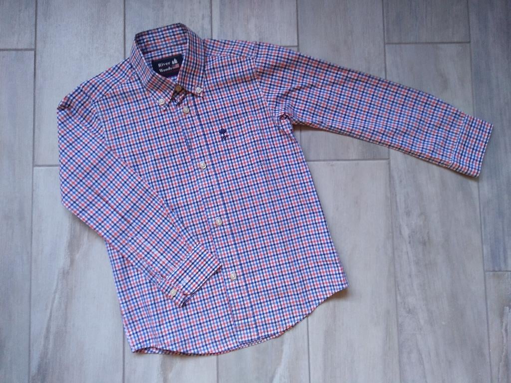 ★ M128 - NIeuw Hemd Riverwoods, Kinderen en Baby's, River woods, Overhemd of Blouse, Nieuw, Ophalen of Verzenden