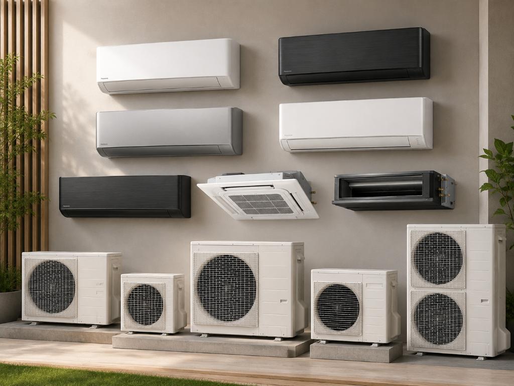 Airco Panasonic buitenunit en binnenunit👉, Elektronische apparatuur, Ophalen, Nieuw, Verwarmen
