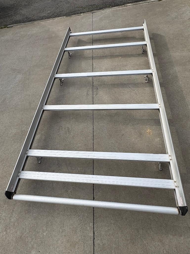 Dakdrager aluminium met verstelbare steunpoten, Enlèvement, Utilisé
