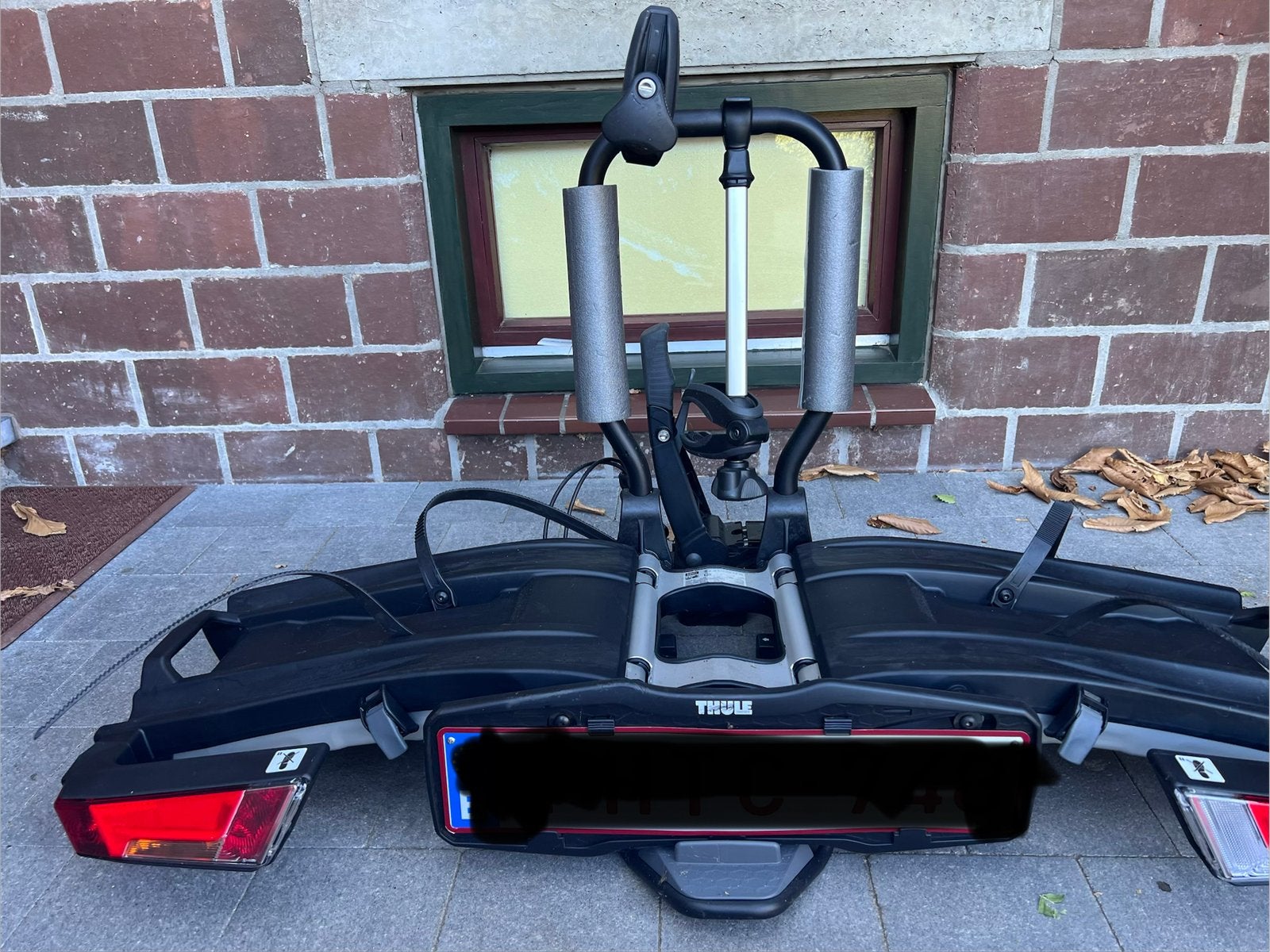 Thule easyfold XT 2, Auto diversen, Fietsendragers, Ophalen, 2 fietsen, Zo goed als nieuw, Brede banden